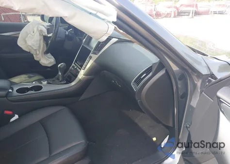 2016 Infiniti Q50 3.0T Premium from USA, damaged, VIN JN1EV7AR5GM343129